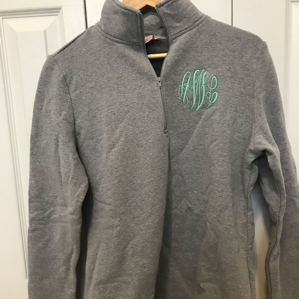 Large Marley Lilly 3/4 zip long sleeve pullover